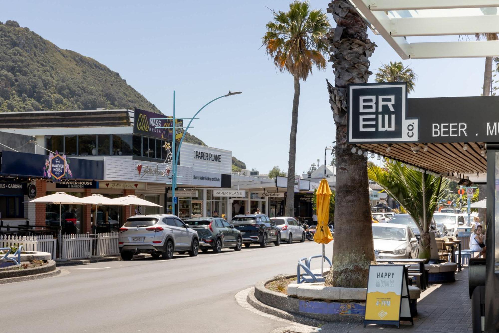 Stylish And Spacious, Downtown Mount Maunganui Exterior foto